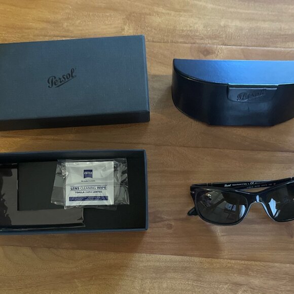 Persol Black Sunglasses - Picture 2 of 5